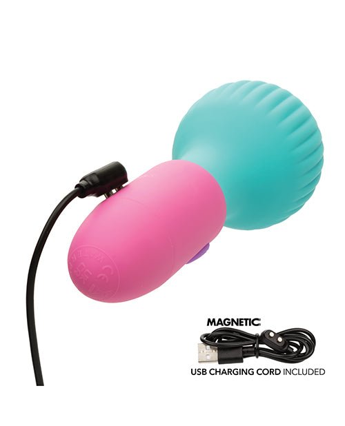 Naughty Bits to the Max Vibrating Wand - Multicolor | Shop Lowest Prices at fonlove.shop