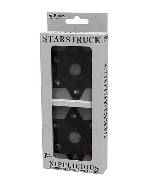 Nipplicious Starstruck Leather Pasties With Studs & Nipple Hole | Shop Lowest Prices at fonlove.shop
