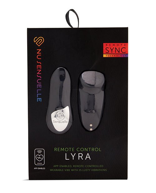 NO ETA Nu Sensuelle Lyra Remote & App Enabled Panty Vibe - Black | Shop Lowest Prices at fonlove.shop