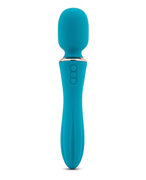 Nu Sensuelle Nubii Mika Turbo Boost & Heating Mini Wand - Blue | Shop Lowest Prices at fonlove.shop