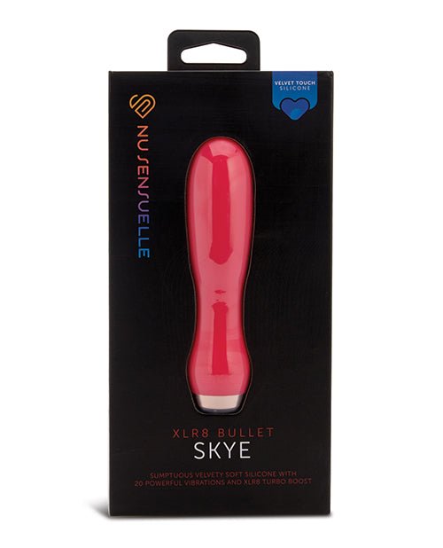 Nu Sensuelle Skye Velvet Touch Vibe - Hot Pink | Shop Lowest Prices at fonlove.shop