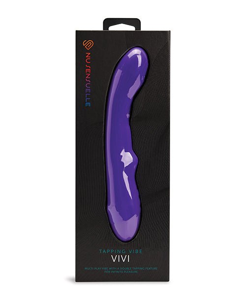 Nu Sensuelle Vivi Double Tapping Vibe - Deep Purple | Shop Lowest Prices at fonlove.shop