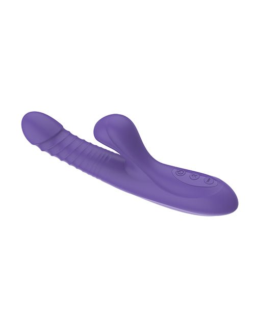 Omega Multi Function Warming Head Rabbit Vibe - Purple | Shop Lowest Prices at fonlove.shop