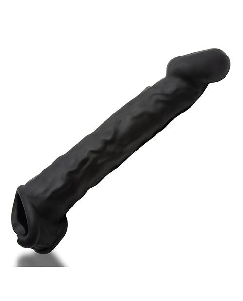 Oxballs Muscle Ripped Inner Ribbed Velvet - Smooth Cocksheath - Special Edition Black | Shop Lowest Prices at fonlove.shop