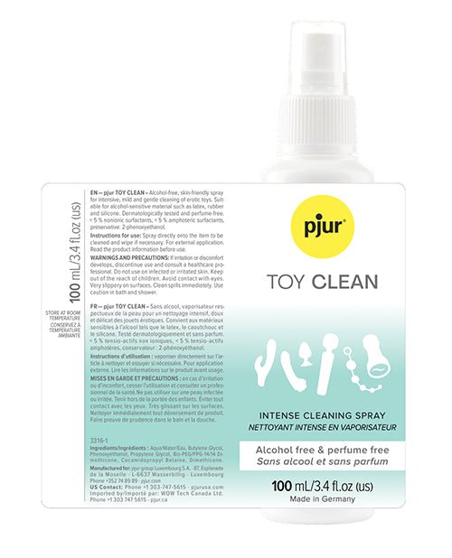 Pjur Toy Clean - 100 ml Bottle | Shop Lowest Prices at fonlove.shop