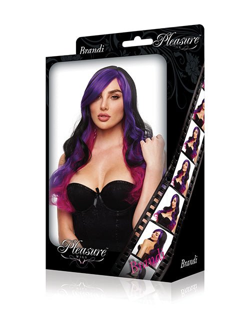 Pleasure Wigs Brandi - Black/Purple | Shop Lowest Prices at fonlove.shop
