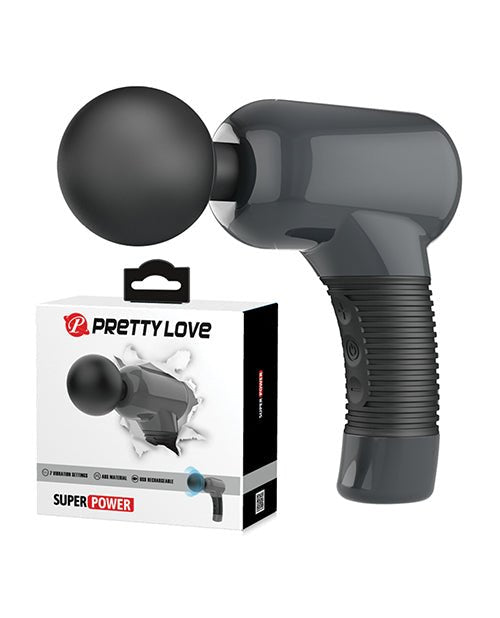 Pretty Love Super Power Fun Gun Massager - Black | Shop Lowest Prices at fonlove.shop