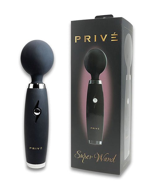 PRIVE Super Wand Massager - Black | Shop Lowest Prices at fonlove.shop
