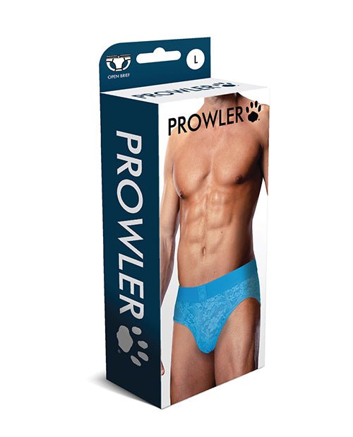 Prowler Lace Open Back Brief - Blue LG | Shop Lowest Prices at fonlove.shop
