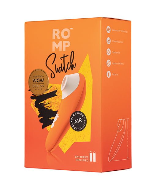 ROMP Switch X Clitoral Vibrator - Orange | Shop Lowest Prices at fonlove.shop