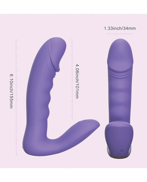 RORA App - Controlled Rotating G - Spot Vibrator & Clitoral Stimulator - Purple | Shop Lowest Prices at fonlove.shop