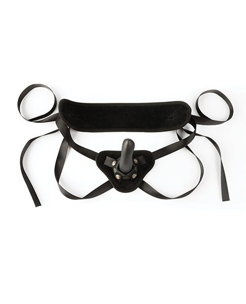 Sei Mio Cocked & Loaded Advanced Strap - On Harness & 6.5" Dildo - Black | Shop Lowest Prices at fonlove.shop