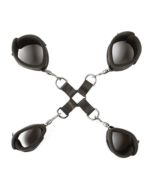 Sei Mio Hog Tied & Satisfied Hog Tie & Cuff Set - Black | Shop Lowest Prices at fonlove.shop
