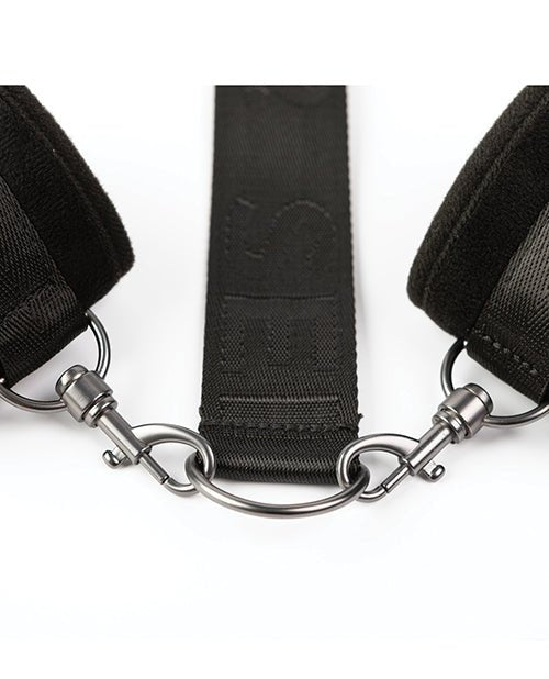 Sei Mio Neck Firmly in Check Adjustable Neck & Wrist Restraint Kit - Black | Shop Lowest Prices at fonlove.shop