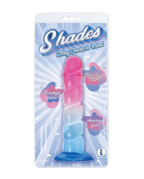Shades Jelly Swirl TPR Gradient Dong Small | Shop Lowest Prices at fonlove.shop
