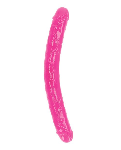 Shots Realrock 15" Double Dong Glow In The Dark | Shop Lowest Prices at fonlove.shop