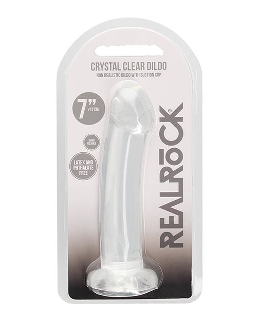 Shots Realrock Crystal Clear 7" Dildo | Shop Lowest Prices at fonlove.shop