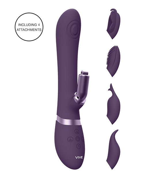 Shots Vive Etsu Pulse G - Spot Rabbit with interchangeable Clitoral Attachments | Shop Lowest Prices at fonlove.shop