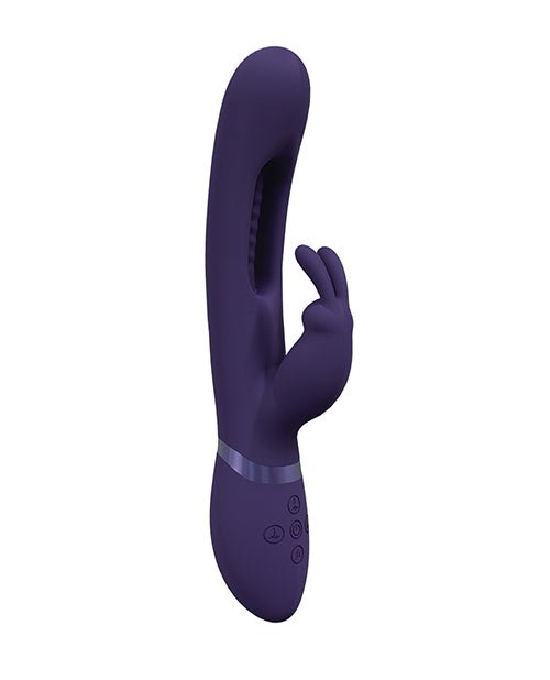 Shots Vive Mika Flapping Tongue Rabbit Vibrator - Purple | Shop Lowest Prices at fonlove.shop