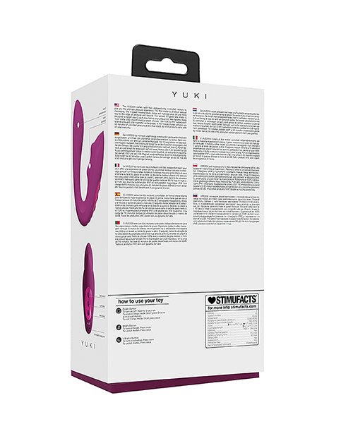 Shots Yuki Dual Action G - Spot Vibrator w/Massaging Beads - Pink | Shop Lowest Prices at fonlove.shop