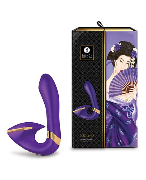 Shunga Soyo Intimate Massager - Purple | Shop Lowest Prices at fonlove.shop