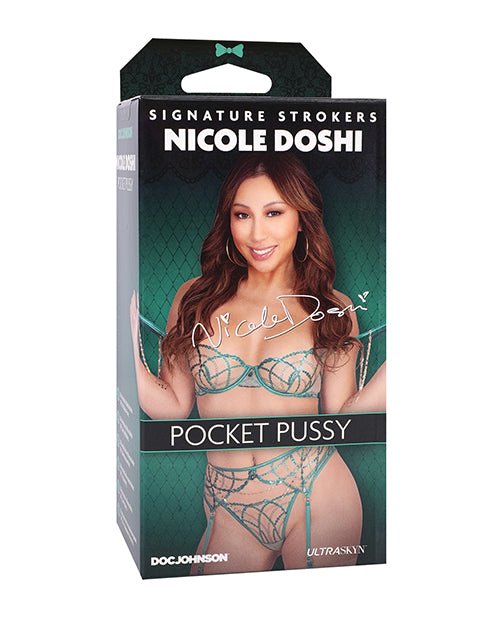 Signature Strokers ULTRASKYN Pocket Pussy - Nicole Doshi, Vanilla | Shop Lowest Prices at fonlove.shop
