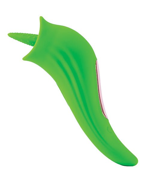 Space Starburst Clitoral Licking Vibe - Neon Green | Shop Lowest Prices at fonlove.shop