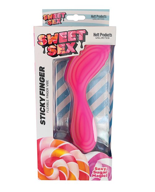 Sweet Sex Sticky Finger Flexible Finger Vibe - Magenta | Shop Lowest Prices at fonlove.shop