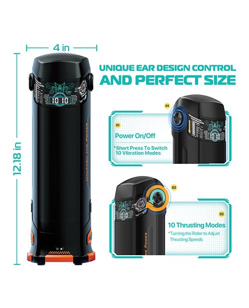 The Titan Thrusting & Vibrating Masturbator | Shop Lowest Prices at fonlove.shop