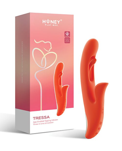 Tressa App - Enabled Tapping Vibrator G - Spot and Clitoris Stimulation | Shop Lowest Prices at fonlove.shop