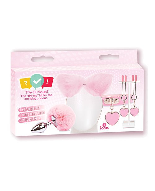 Try - Curious Kitty Set - Pink | Shop Lowest Prices at fonlove.shop