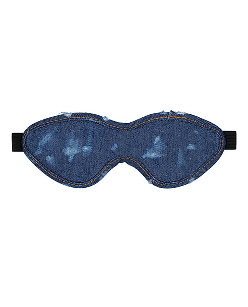 Shots Denim Eye Mask | Blue