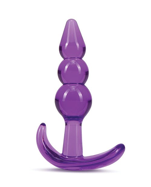 B Yours Triple Bead Anal Plug - Purple | Shop Lowest Prices at fonlove.shop