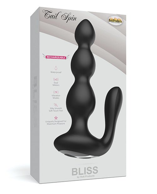 Bliss Tail Spin Anal Vibe - Black | Shop Lowest Prices at fonlove.shop