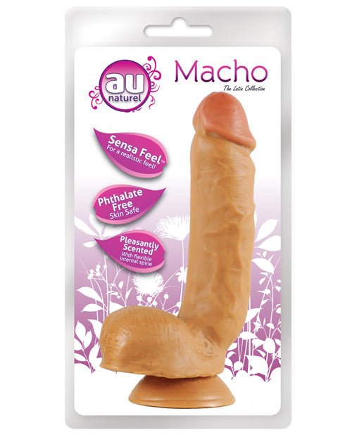 Blush Au Naturel Macho Dong W/suction Cup | Shop Lowest Prices at fonlove.shop