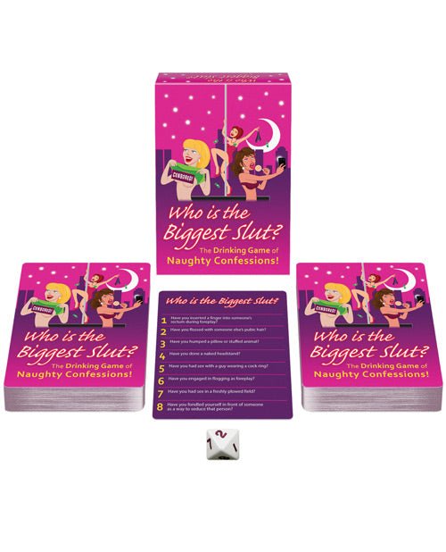 Bride To Be's Who Is The Biggest Slut Game | Shop Lowest Prices at fonlove.shop