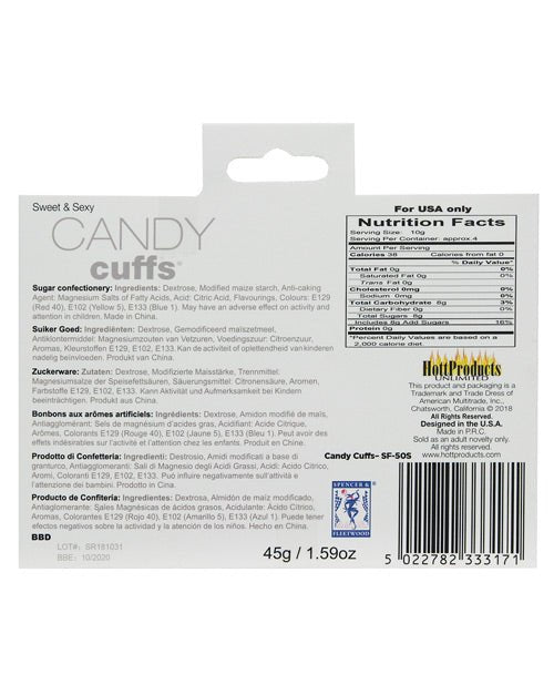 Candy Cuffs | Shop Lowest Prices at fonlove.shop