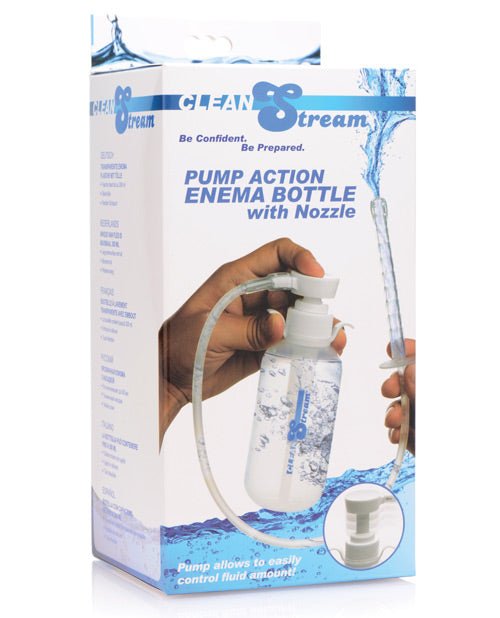 Cleanstream Pump Action Enema Bottle W/nozzle | Shop Lowest Prices at fonlove.shop