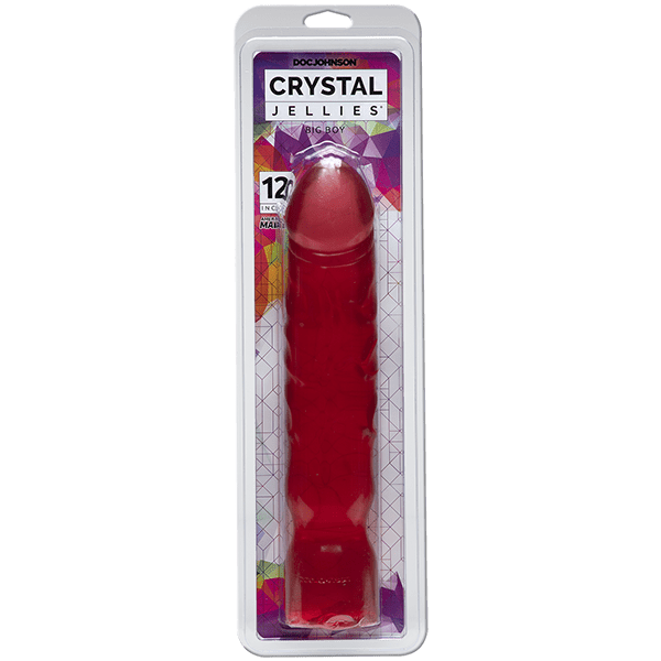 Crystal Jellies 12" Big Boy Dong | Shop Lowest Prices at fonlove.shop