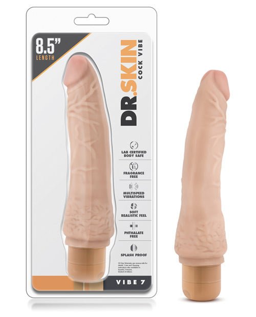 Dr. Skin Vibe 8.5" Dong 7 - Beige | Shop Lowest Prices at fonlove.shop