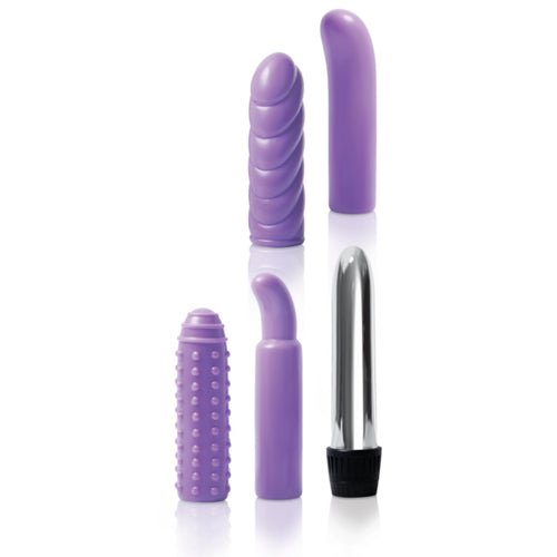 Evolved Multi Sleeve Vibrator Kit W/4 Textured Sleeves & Vibe | Shop Lowest Prices at fonlove.shop