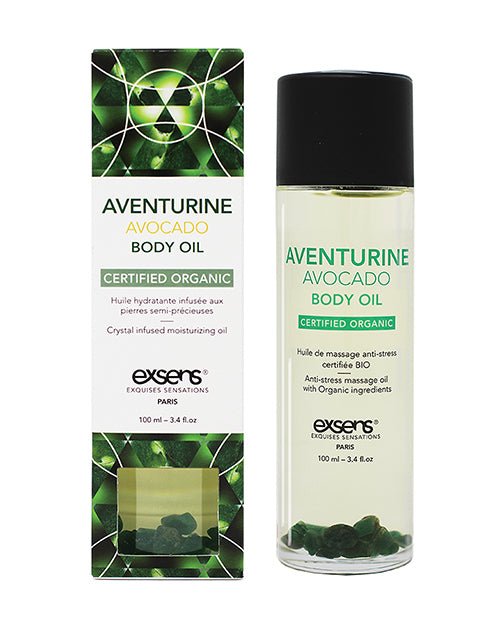 Exsens Organic Body Oil W/stones | Shop Lowest Prices at fonlove.shop