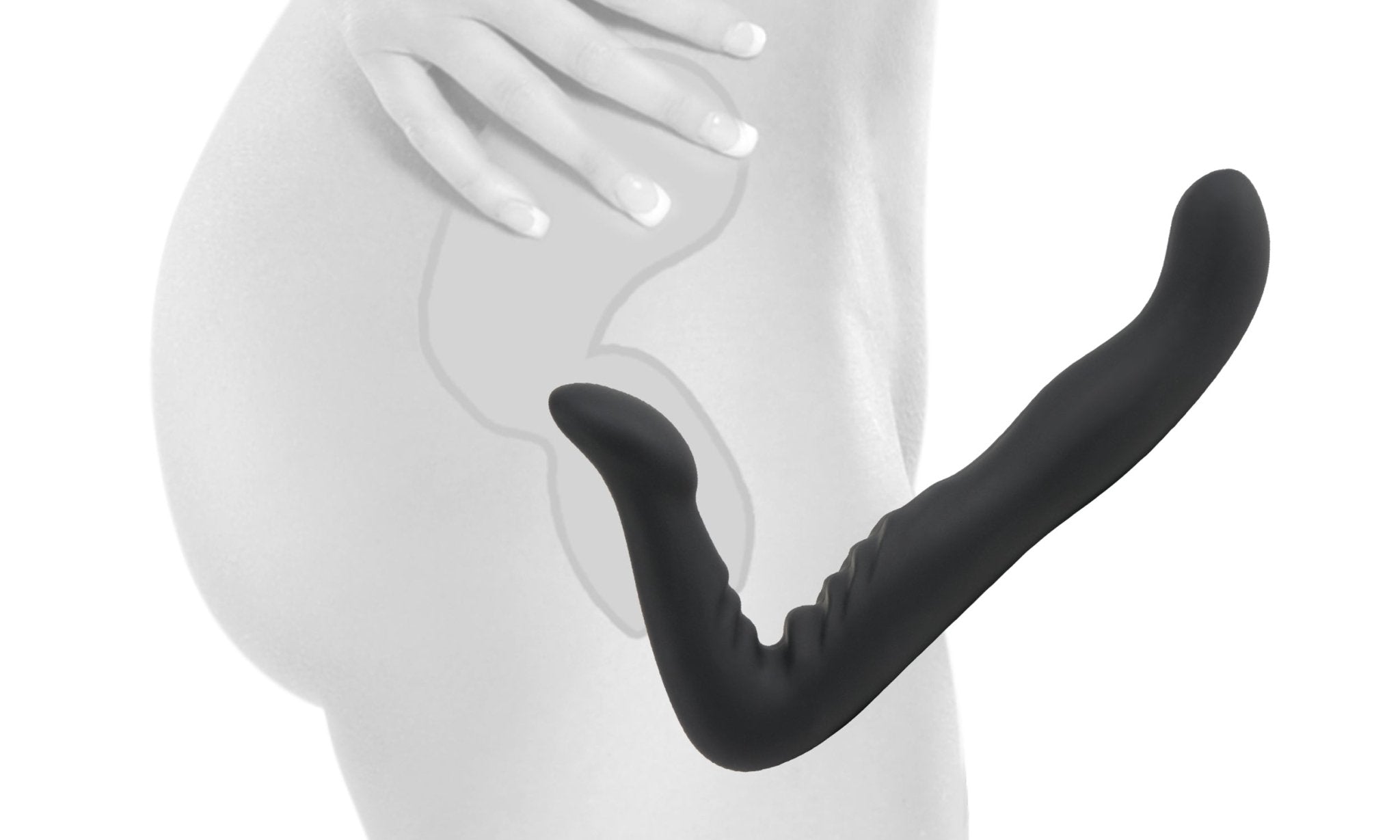 Fetish Fantasy Elite 8" Strapless Strap On W/mask - Black | Shop Lowest Prices at fonlove.shop