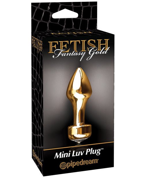 Fetish Fantasy Gold Mini Luv Plug - Gold | Shop Lowest Prices at fonlove.shop