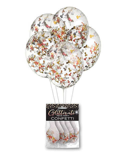 Glitterati Penis Party Balloons - Pack Of 5 | Shop Lowest Prices at fonlove.shop
