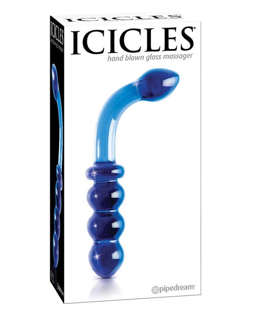 Icicles No. 31 Hand Blown Glass - Blue G Spot | Shop Lowest Prices at fonlove.shop