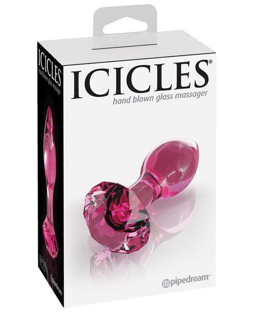 Icicles No. 79 Hand Blown Glass Diamond Butt Plug | Shop Lowest Prices at fonlove.shop