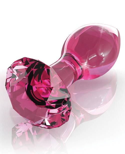 Icicles No. 79 Hand Blown Glass Diamond Butt Plug | Shop Lowest Prices at fonlove.shop