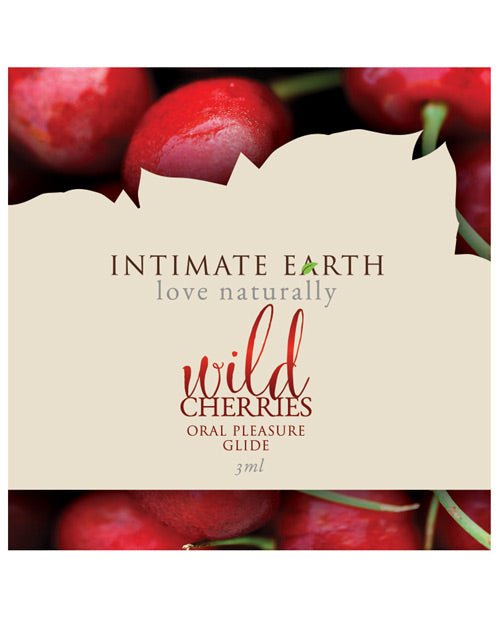 Intimate Earth Lubricant Foil - 3 Ml Wild Cherries | Shop Lowest Prices at fonlove.shop