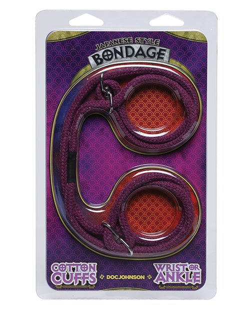 Japanese Style Bondage Wrist Or Ankle Cotton Rope | Shop Lowest Prices at fonlove.shop